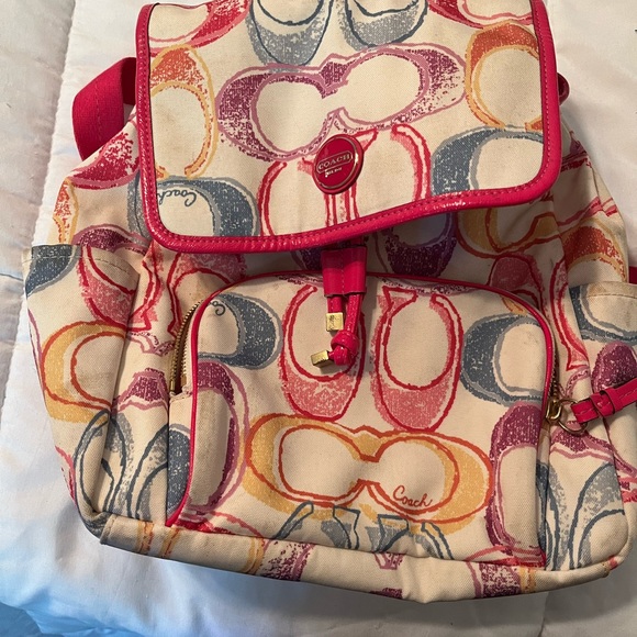 Coach Scribble Backpack Y2K - Picture 1 of 11